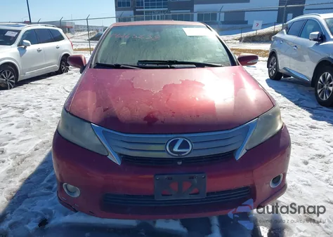 2010 Lexus Hs 250H Premium z USA, uszkodzony, nr VIN JTHBB1BA3A2027082